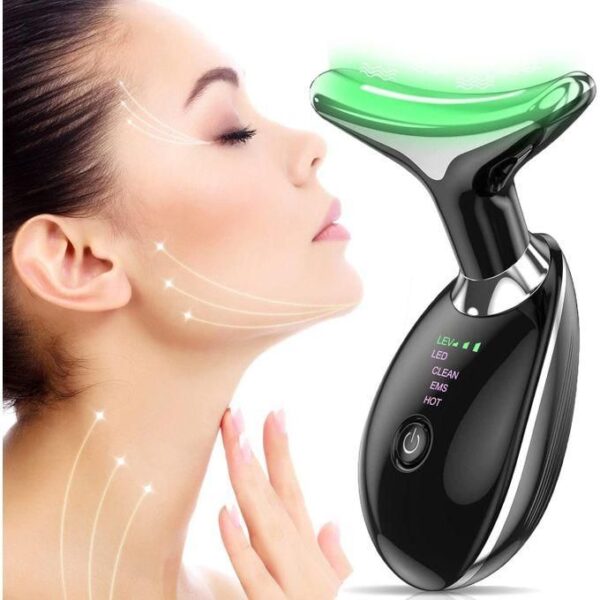 hot sale face neck tool for skin care, electric neck face lifting device for wrinkle removal, multicolor