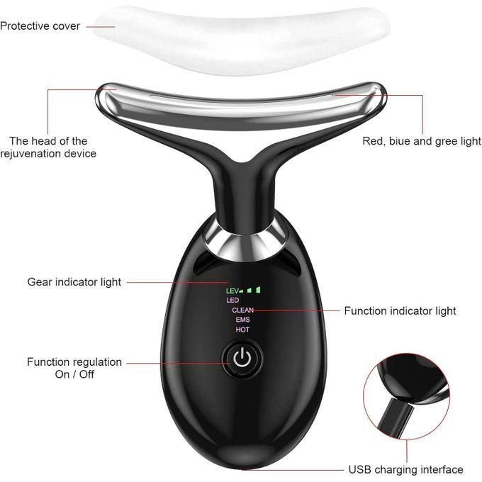hot sale face neck tool for skin care, electric neck face lifting device for wrinkle removal, multicolor hot sale face neck tool for skin care, electric neck face lifting device for wrinkle removal, multicolor