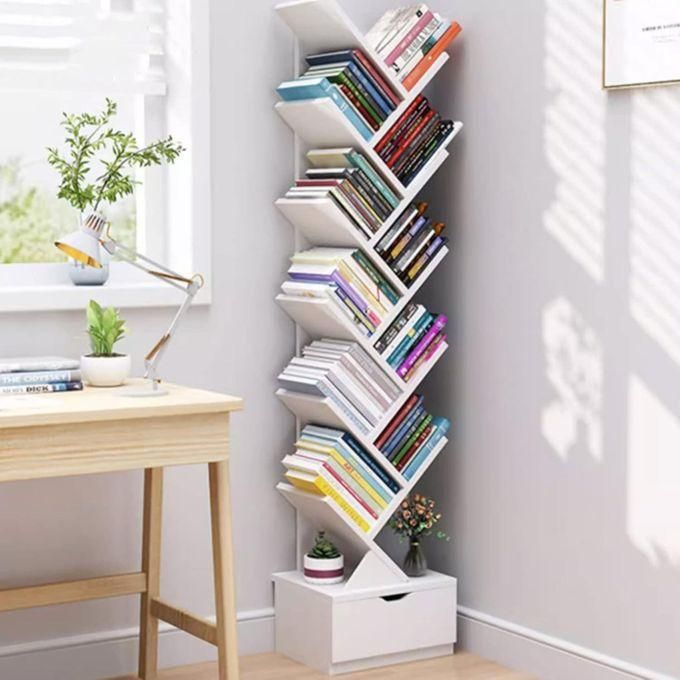 hot sale luxurious tree shape bookcase with cabinet for living room home office bedroom creative floor standing bookshelves, multicolor hot sale luxurious tree shape bookcase with cabinet for living room home office bedroom creative floor standing bookshelves, multicolor