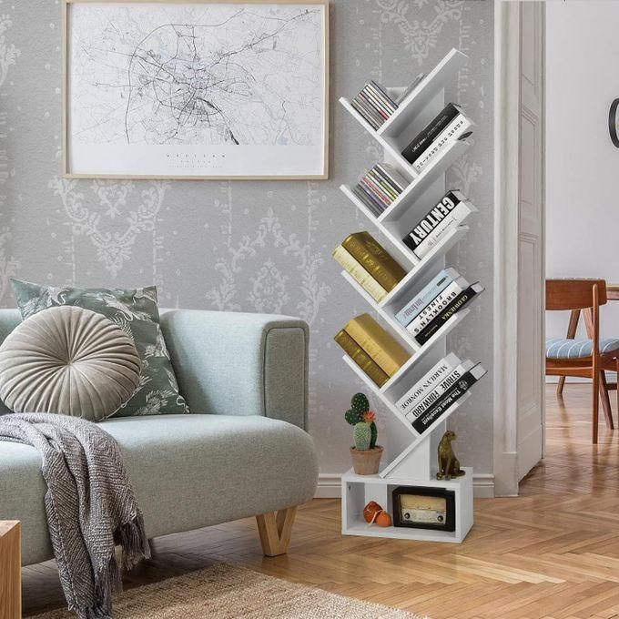 hot sale luxurious tree shape bookcase with cabinet for living room home office bedroom creative floor standing bookshelves, multicolor hot sale luxurious tree shape bookcase with cabinet for living room home office bedroom creative floor standing bookshelves, multicolor