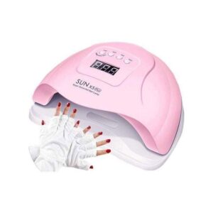 professional gel uv led nail lamp/dryer/ polish, uv led nail lamp, nail dryer light professional nail curing light with 4 timer setting, automatic sensor, detachable base for gel polish nail art tools for home and salon use, multicolor