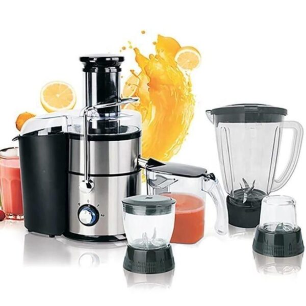 redberry premium 4 in 1 juicer blender grinder & mincer multi function kitchen appliance – 500w model rb 110 for fresh juice, smoothies & food preparation