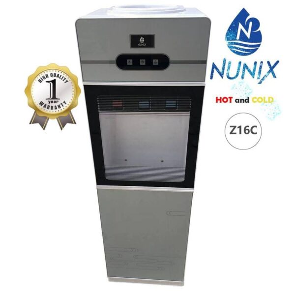 nunix z16c 3 tap standing water dispenser – hot, normal & cold free standing water dispenser