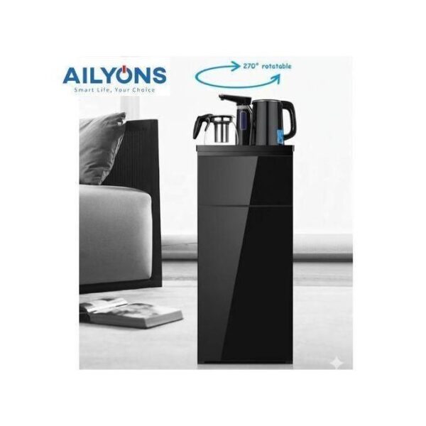 ailyons bottom load hot & cold water dispenser – modern water cooler dispenser for home & office