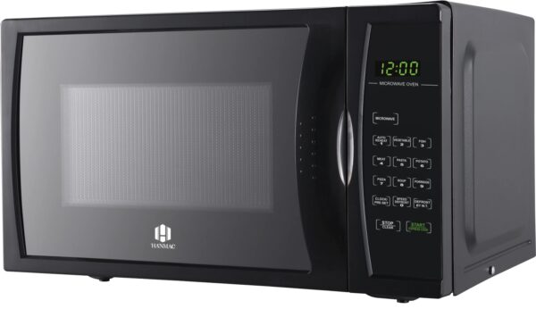 hanmac hmr20eb 20l digital solo microwave oven – 700w compact microwave with digital controls, defrost & timer