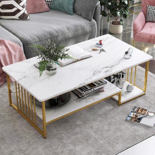 nordic side centre table small oval metal modern luxury faux marble top end coffee tables for living room, multicolour