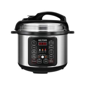 ls a1 5l deluxe 5l automatic electric pressure cooker 900w silver