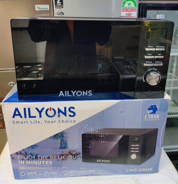 ailyons lmo 2004k 20l electric home microwave oven micro wave oven 1100w black