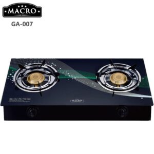 macro 2 burner glass top table top gas cooker stove, table top gas cooker featuring two burners and a tempered glass top 2 burner glass top gas cooker