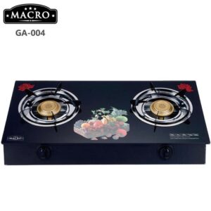 macro 2 burner glass top table top gas cooker stove, table top gas cooker featuring two burners and a tempered glass top 2 burner glass top gas cooker