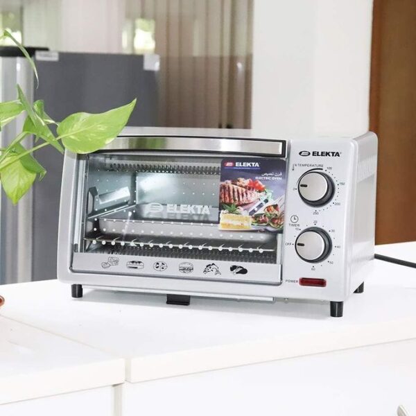 elekta 9l electric oven toaster grill 800w for toasting/ baking/ broiling