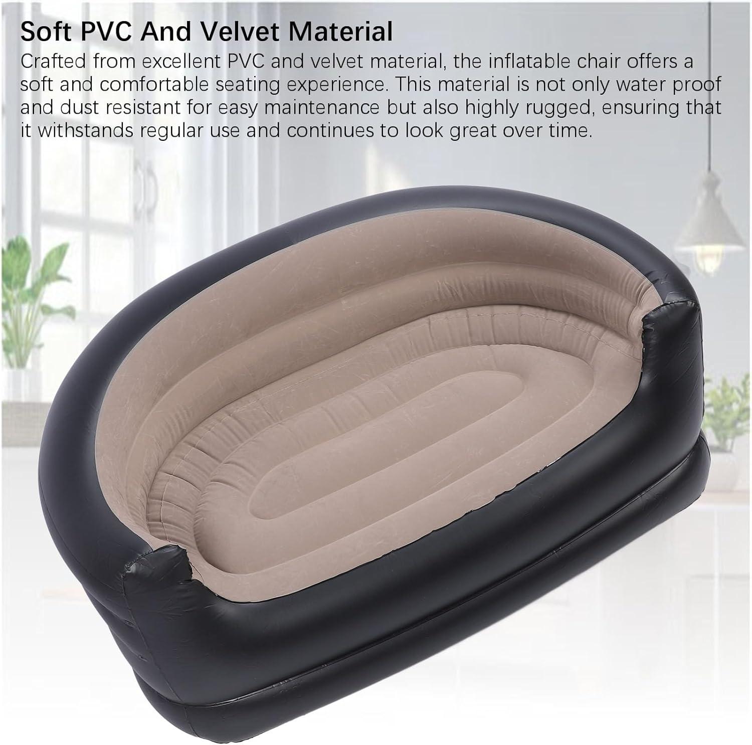 hot sale inflatable sofa for living room 2 seater air sofa bed with free pump chair portable inflatable couch sofa home furniture, multicolor hot sale inflatable sofa for living room 2 seater air sofa bed with free pump chair portable inflatable couch sofa home furniture, multicolor