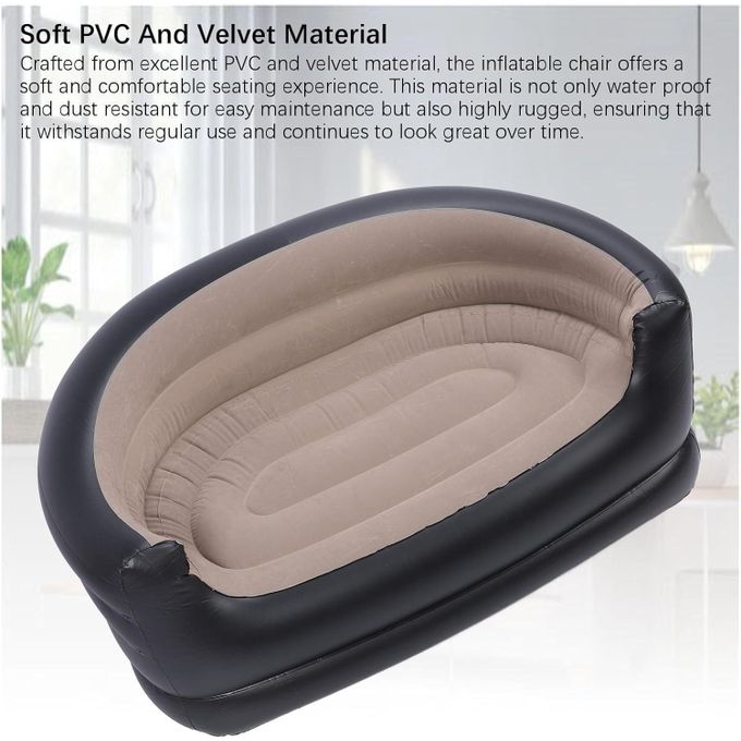 hot sale inflatable sofa for living room 2 seater air sofa bed with free pump chair portable inflatable couch sofa home furniture, multicolor hot sale inflatable sofa for living room 2 seater air sofa bed with free pump chair portable inflatable couch sofa home furniture, multicolor