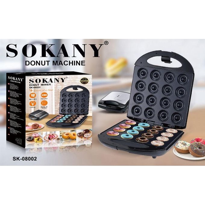 sokany hot sale 16 holes donut maker, mini doughnut maker for 16 mini doughnuts, non stick coating, automatic temperature control, bpa free sokany hot sale 16 holes donut maker, mini doughnut maker for 16 mini doughnuts, non stick coating, automatic temperature control, bpa free