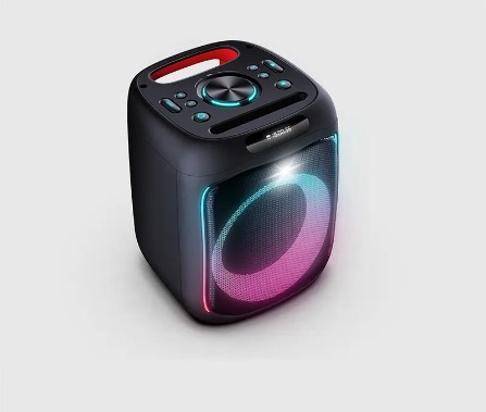 vision plus beat box mini – portable outdoor speaker (360° sound, 6h playtime) | up to 6 hours playtime