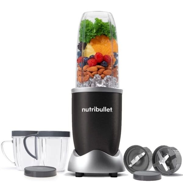 900 watts magic nutribullet pro 900 series , 9 pcs set, mixer/grinder/smoothie maker, "the original nutribullet", food processor, best blender, 3 unbreakable jars, 2 blade set wet & dry