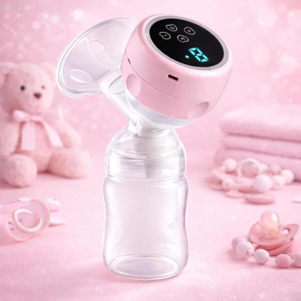 electric breast pumps hands free, leak proof electric breast pumps 4 modes 9 levels with lcd display, low noise painless wearable breastfeeding milk pump, bpa free, smart automatic breast pump – portable electric milk extractor for new moms, silent powerful suction