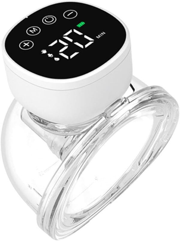 my 376 wearable hands free electric breast pump silent invisible breast pump 3 modes 9 levels of suction, electric breast pumps portable hands free wearable breast pump silent comfort breast milk extractor collector bpa free, 180ml capacity