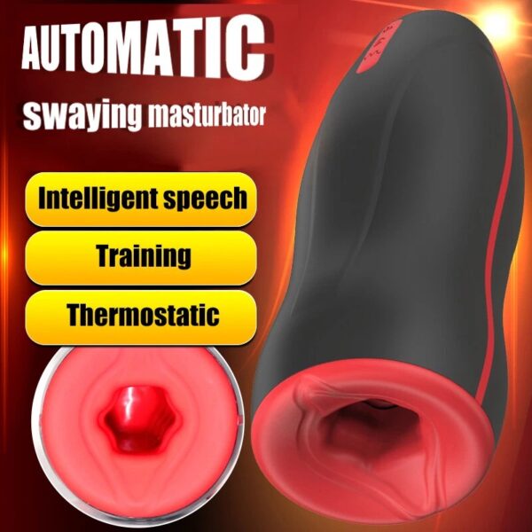 bj simulator, masturbator sex toy for men, 18 cm pocket p* with 6 frequency vibration, 3 frequency suction, electric masturbators, sex toys, automatic mastubator, sex toy set men