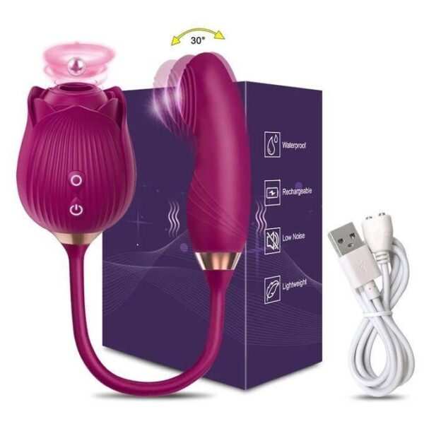3 in 1 sex stimulator with 10 sucking & 10 thrusting vibrating modes dildo g spot vibrator clitoral stimulator, sex sucker adult sex toys for woman couples