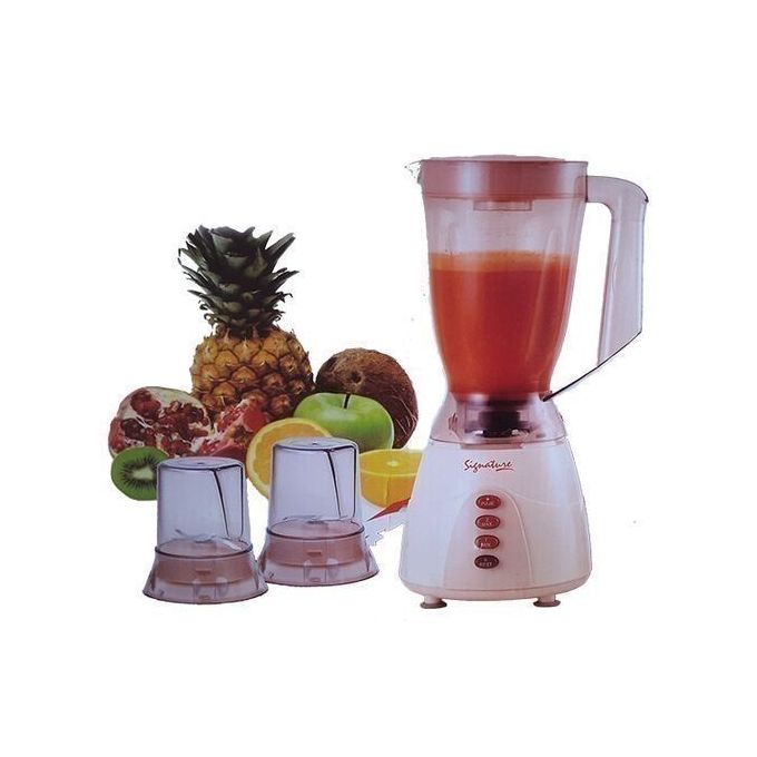 signature 3 in 1 blender – 350w | 1.5l jug, grinder & mincer signature 3 in 1 blender – 350w | 1.5l jug, grinder & mincer