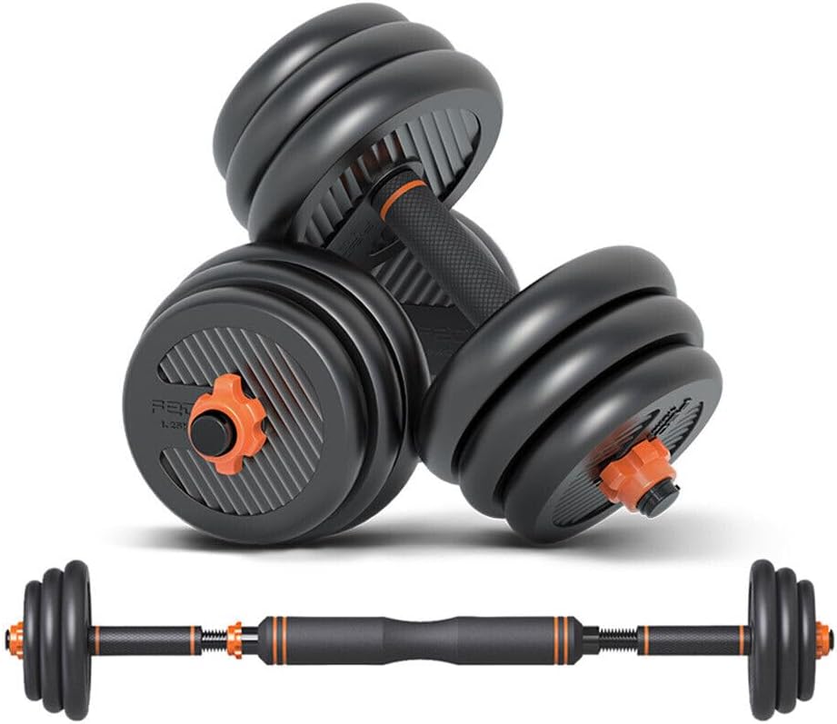 6 in 1 adjustable dumbbells set 30kg free weights exercise barbell with kettlebell handle and connecting rod for whole body workout at home gym for men women full body training gym 6 in 1 adjustable dumbbells set 30kg free weights exercise barbell with kettlebell handle and connecting rod for whole body workout at home gym for men women full body training gym