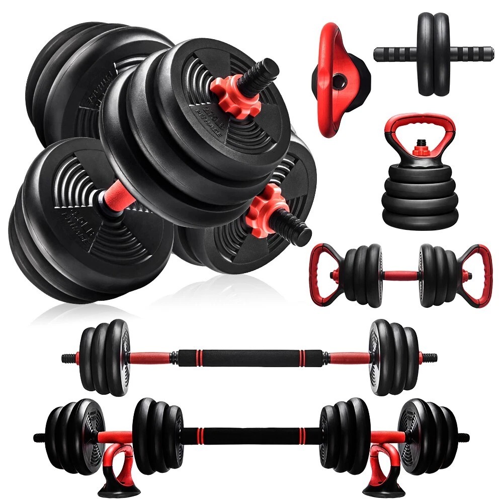6 in 1 adjustable dumbbells set 30kg free weights exercise barbell with kettlebell handle and connecting rod for whole body workout at home gym for men women full body training gym 6 in 1 adjustable dumbbells set 30kg free weights exercise barbell with kettlebell handle and connecting rod for whole body workout at home gym for men women full body training gym