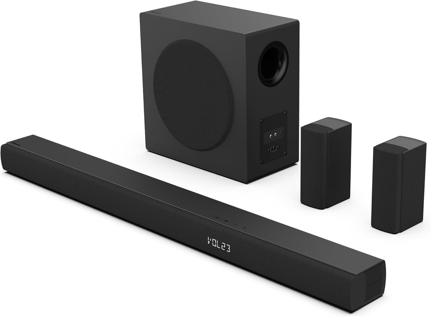 hisense ax5100q 5.1 channel soundbar – dolby atmos, dts:x & wireless surround sound | 6.5 inch wireless subwoofer | bluetooth wireless streaming hisense ax5100q 5.1 channel soundbar – dolby atmos, dts:x & wireless surround sound | 6.5 inch wireless subwoofer | bluetooth wireless streaming