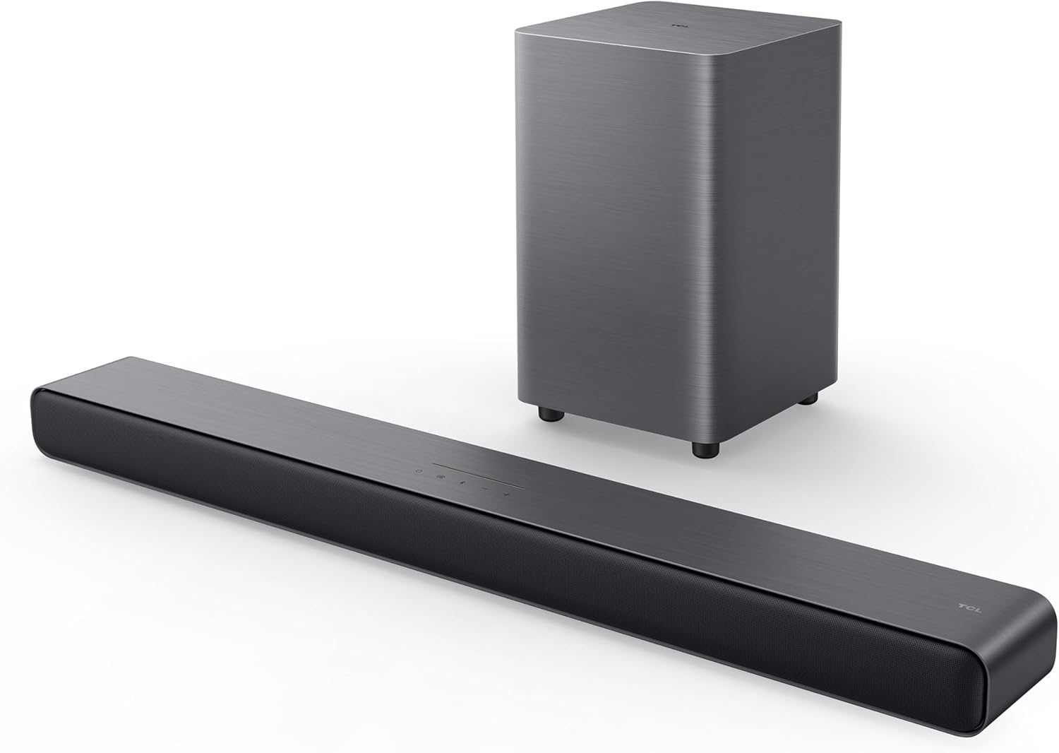 tcl s55h 2.1 channel dolby atmos soundbar with deep super bass wireless subwoofer, dts virtual : x, ai sonic adaptation, tutti choral tcl s55h 2.1 channel dolby atmos soundbar with deep super bass wireless subwoofer, dts virtual : x, ai sonic adaptation, tutti choral