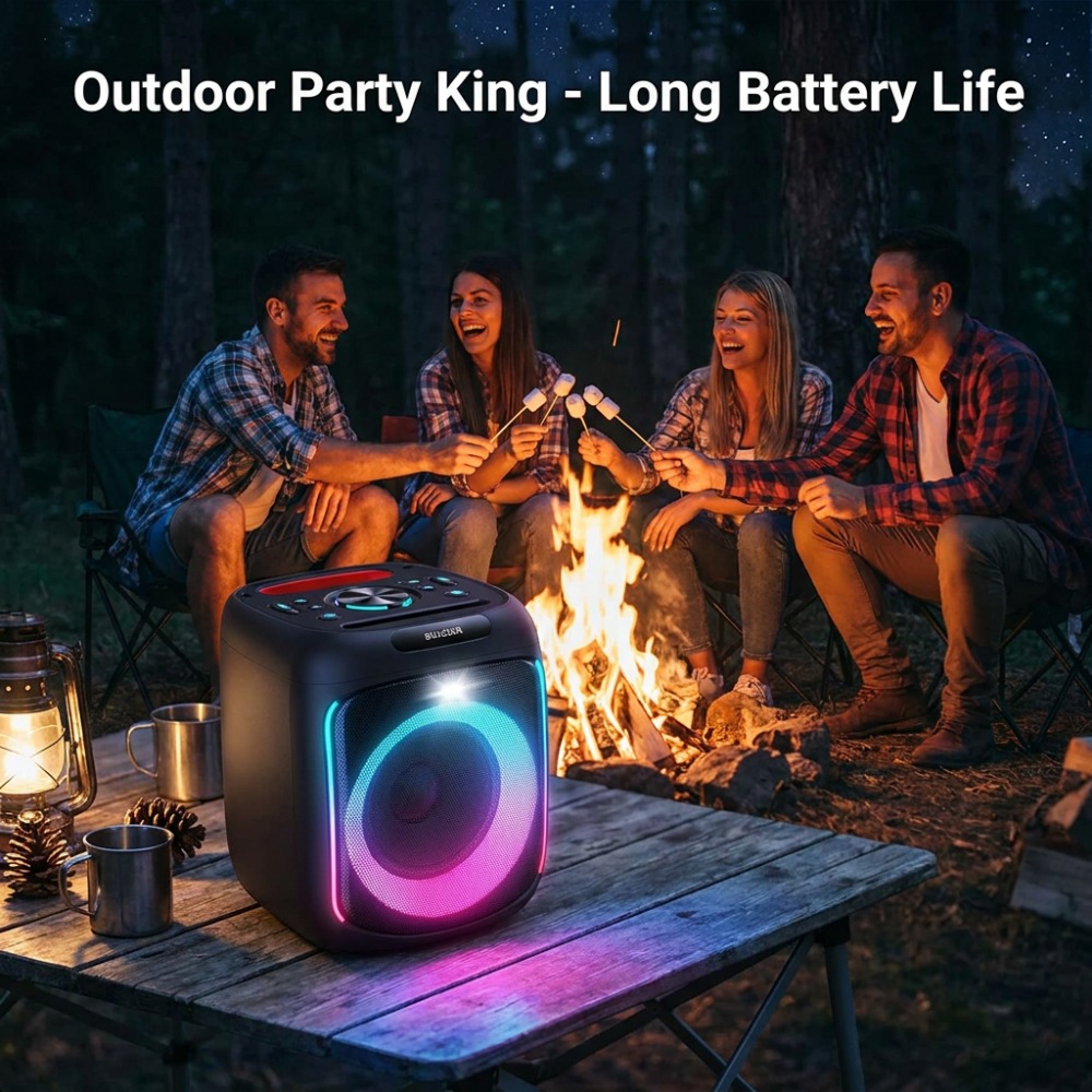 vision plus beat box mini – portable outdoor speaker (360° sound, 6h playtime) | up to 6 hours playtime vision plus beat box mini – portable outdoor speaker (360° sound, 6h playtime) | up to 6 hours playtime