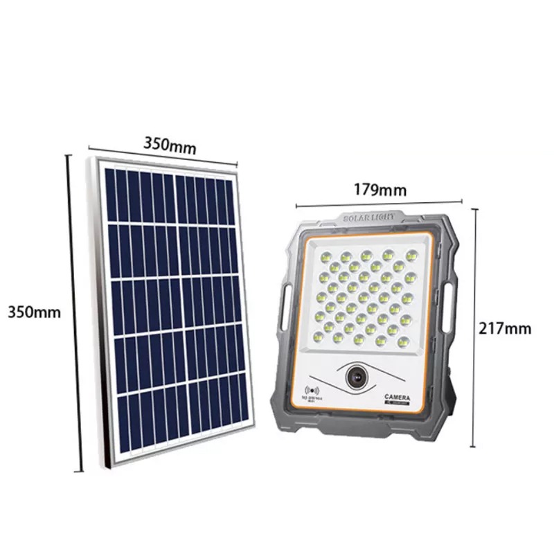 100w waterproof solar powered security street floodlight solar led lights with camera, solar camera flood light, which combines a powerful led floodlight with a high definition wi fi security camera powered entirely by solar energy