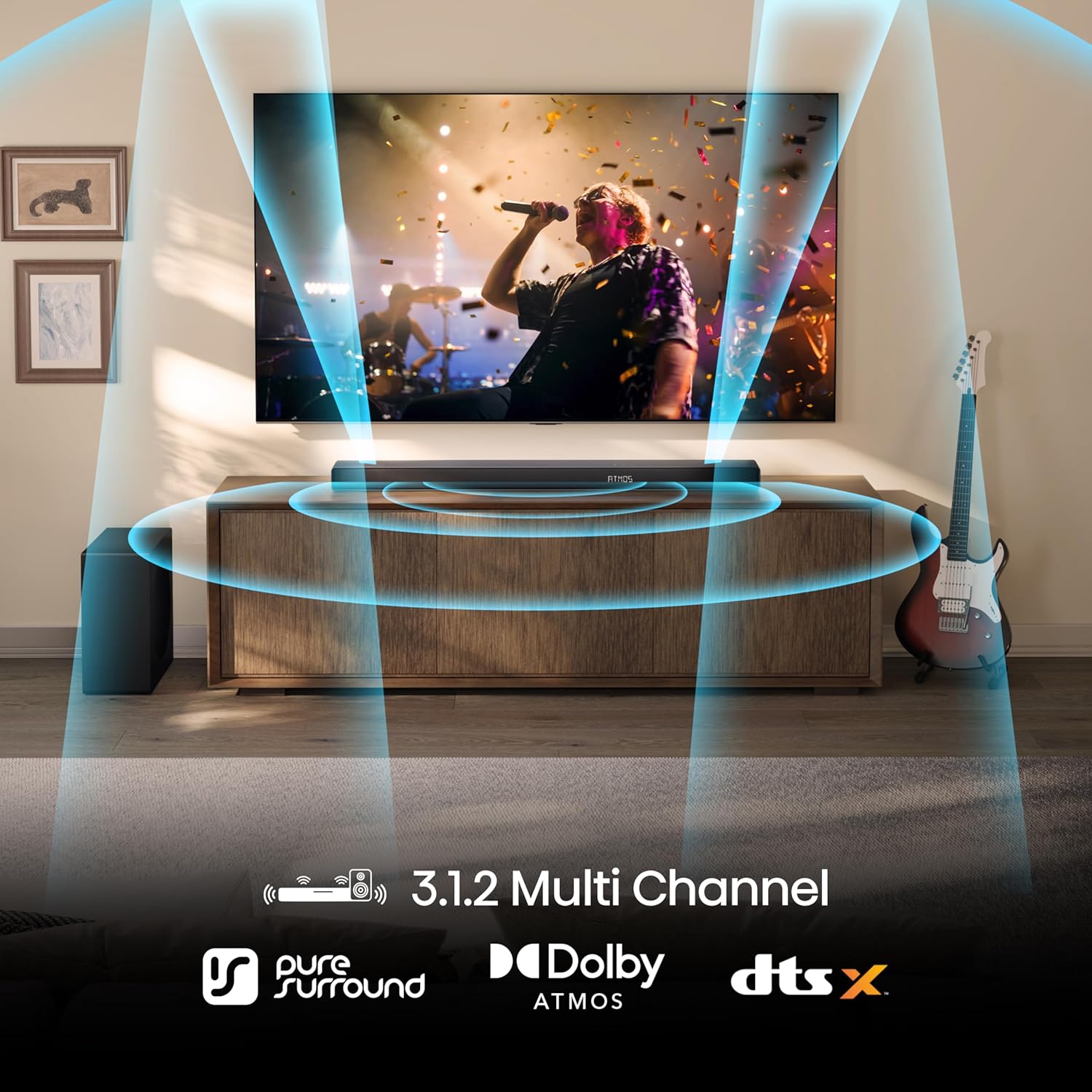 hisense ax3120q, 3.1.2 ch soundbar, 2 up firing speakers, hi concerto, dolby atmos, dts:x, room fitting tuning,6.5" wireless subwoofer, ezplay 3.0,connectlife hisense ax3120q, 3.1.2 ch soundbar, 2 up firing speakers, hi concerto, dolby atmos, dts:x, room fitting tuning,6.5" wireless subwoofer, ezplay 3.0,connectlife