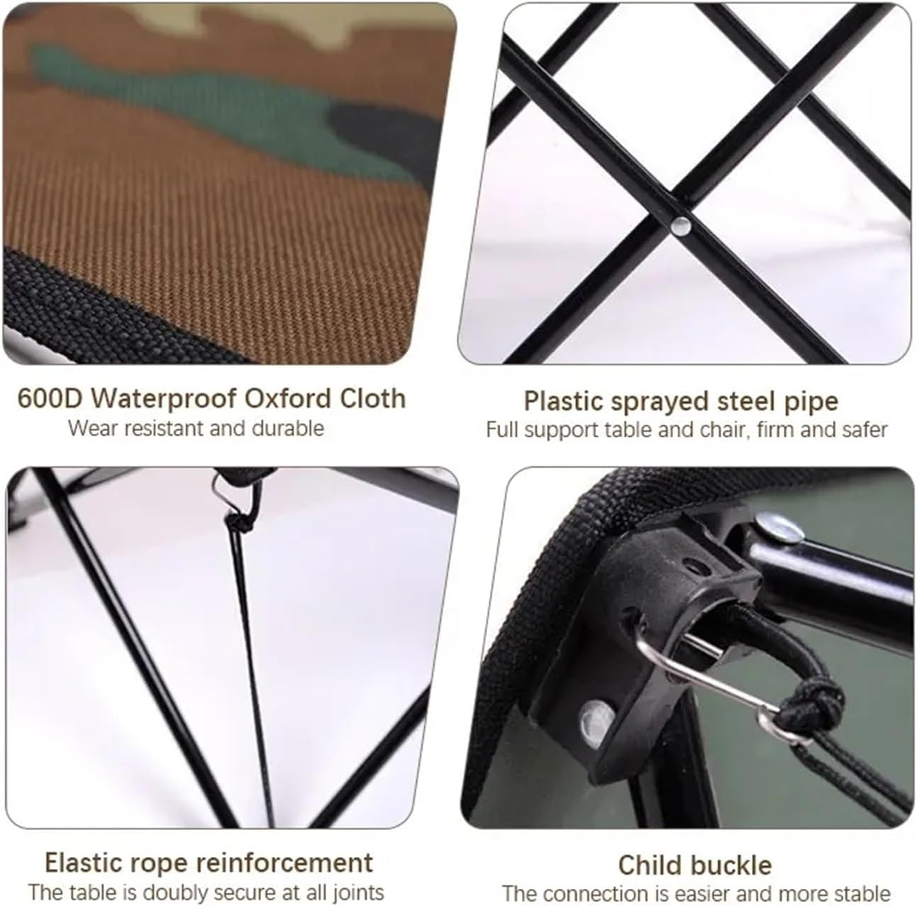 tables and chairs plastic outdoor mass folding table camping plastic folding tables and chairs adjustable (5 piece set)