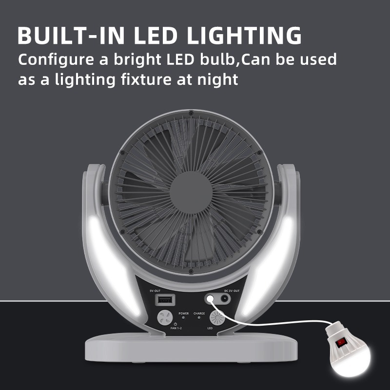 gdtimes solar rechargeable fan with one led bulb, mobile charging, night light and solar panel 6 inch fan 3 speed work time 4 8 hours mobile charger 6v 4w solar panel gdtimes solar rechargeable fan with one led bulb, mobile charging, night light and solar panel 6 inch fan 3 speed work time 4 8 hours mobile charger 6v 4w solar panel