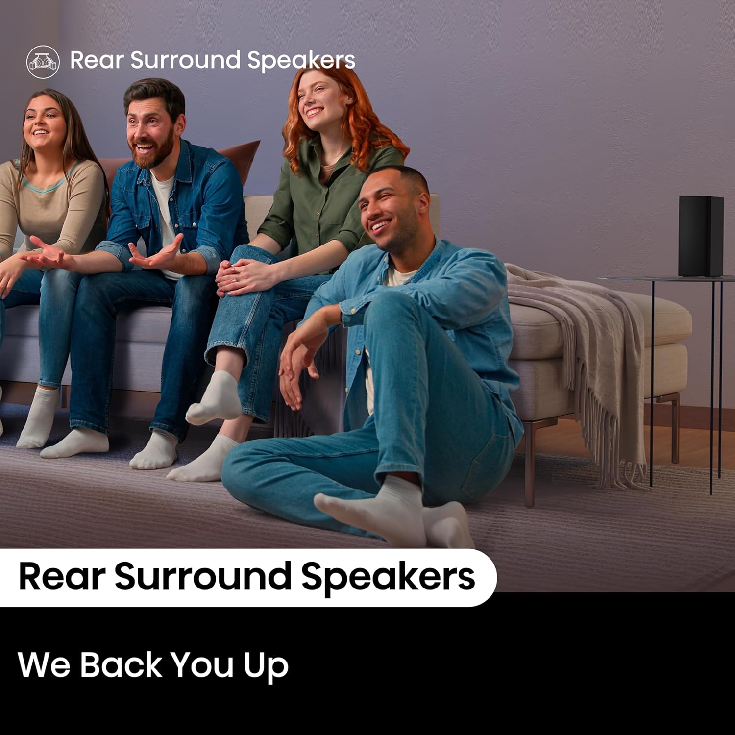 hisense hs5100 5.1 channel soundbar with 6.5" wireless subwoofer, 540w max audio power, bluetooth 5.3,dolby digital plus, powered by dts virtual:x, hdmi, ezplay, roku tv ready, dts: x, hdmi/aux/arc/optical/usb