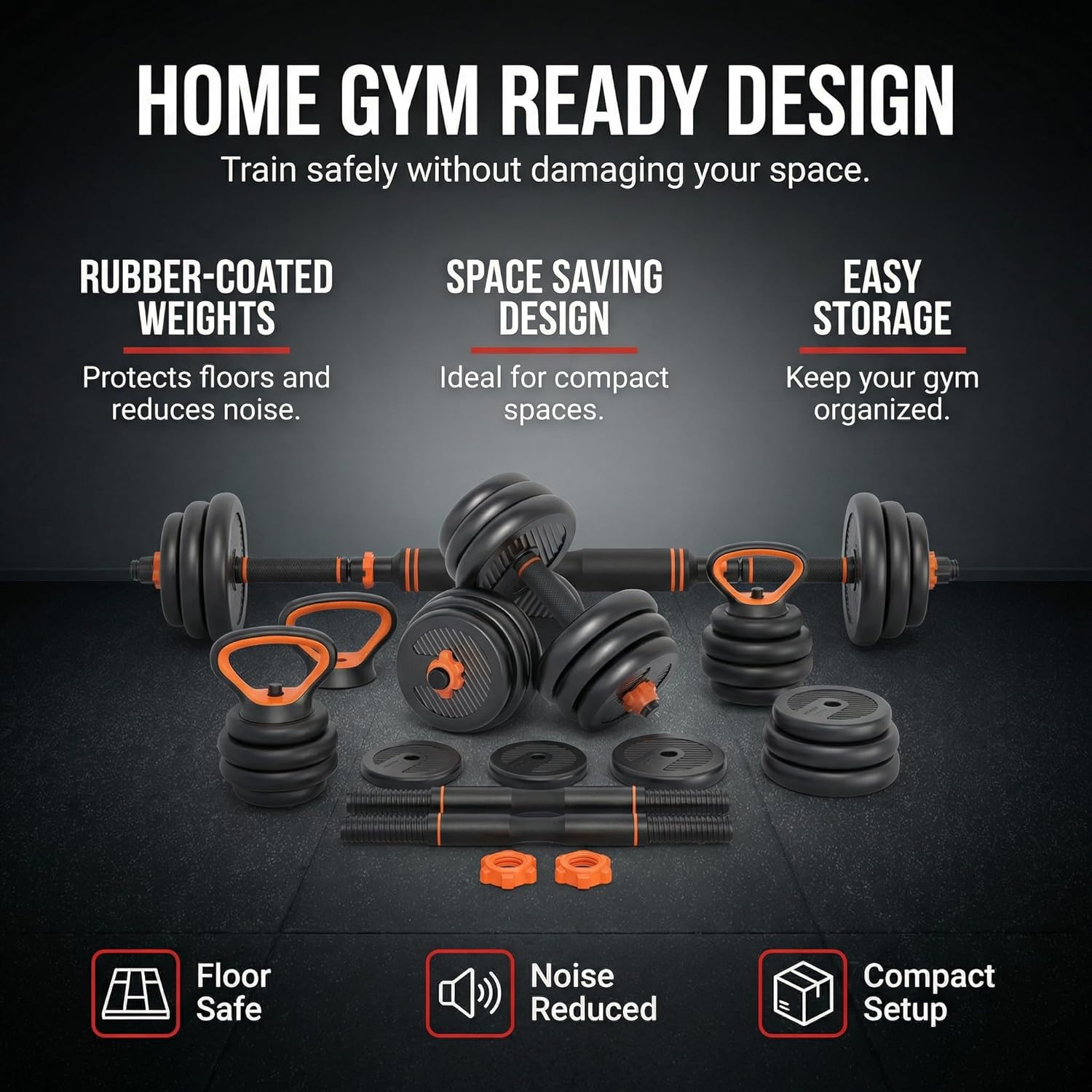 6 in 1 adjustable dumbbells set 30kg free weights exercise barbell with kettlebell handle and connecting rod for whole body workout at home gym for men women full body training gym 6 in 1 adjustable dumbbells set 30kg free weights exercise barbell with kettlebell handle and connecting rod for whole body workout at home gym for men women full body training gym