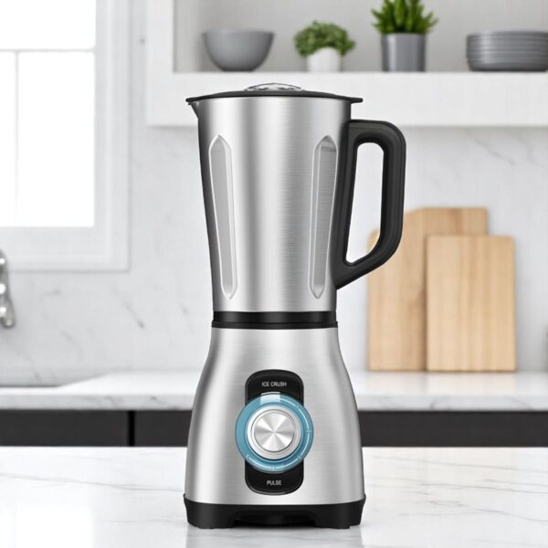RAMTONS BLENDER 1.5L 5 SPEED- RM/608, STAINLESS STEEL JAR