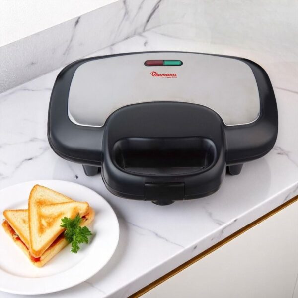 RAMTONS 2 SLICE SANDWICH TOASTER METAL TOP- RM/478