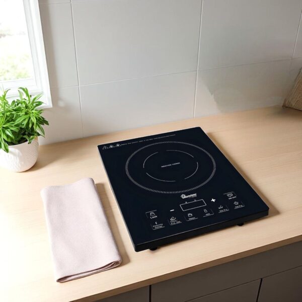 RAMTONS INDUCTION COOKER + NON STICK 24cm PAN INSIDE BLACK- RM/381