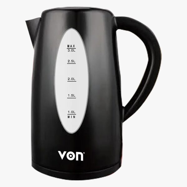 VON VSKL03BNK 3L Cordless Kettle - 3.0L