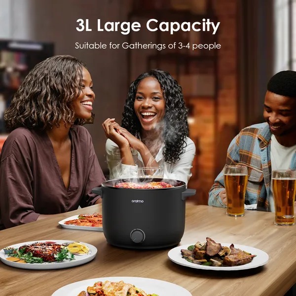 Oraimo SmartCooker 1000W 3L Electric Cooker - Image 4