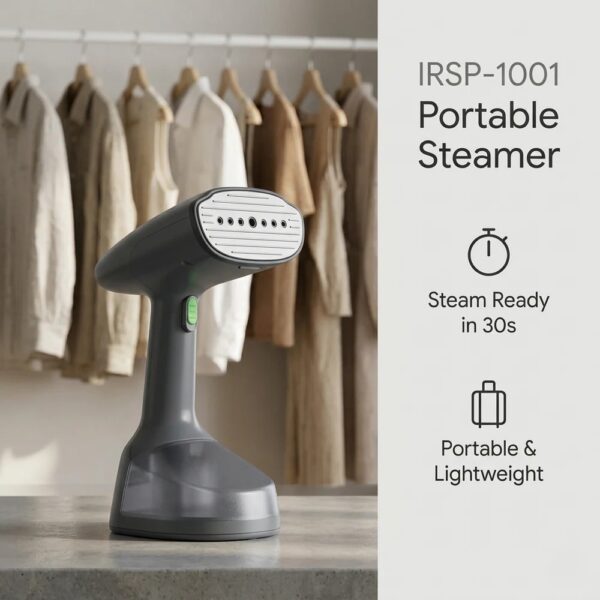Syinix Portable Handheld Garment Steamer 30s Quick Heat IRSP-1001