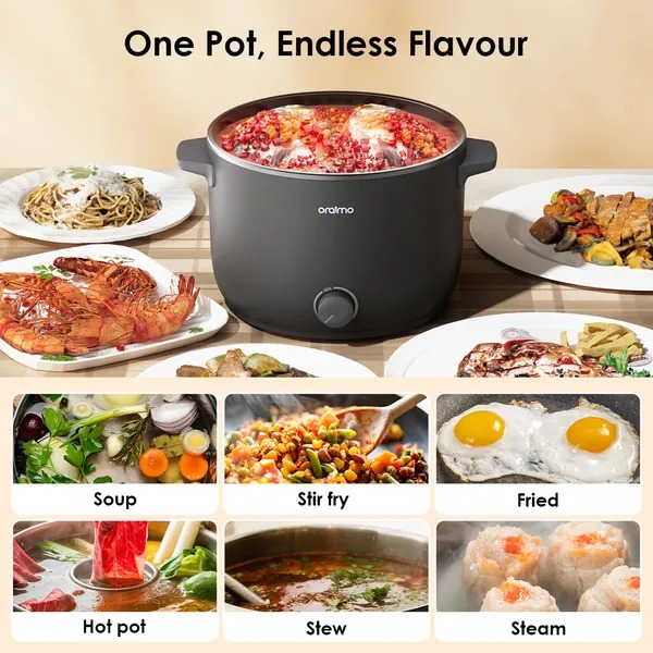 Oraimo Multifunctional Electric Cooking Pot - Image 7
