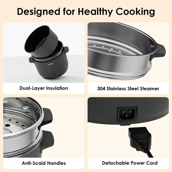 Oraimo Multifunctional Electric Cooking Pot - Image 9
